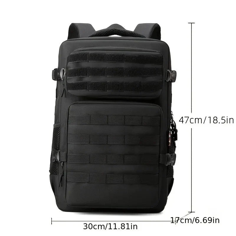 NNEOBA Tactical Backpack Multi-Layer Camping Black
