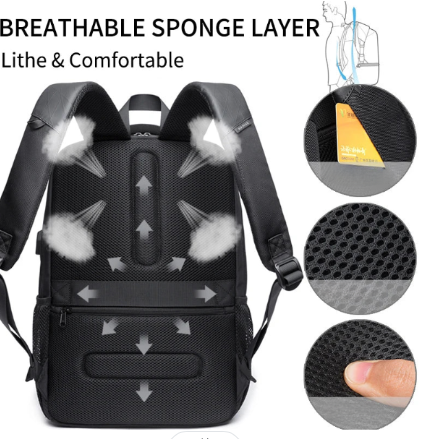 NNEOBA Men's Tactical Business Travel Backpack